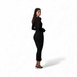 GB Elegant Confi  Black Dress | Size L